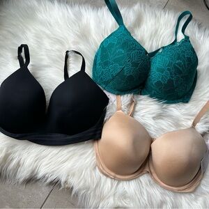 New with tags auden bra lot of three sz 32dd